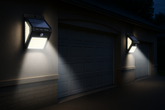 Outdoor Motion Sensor Solar Security Lights 140 LED, 270ºWide Angle, 3 lighting Modes